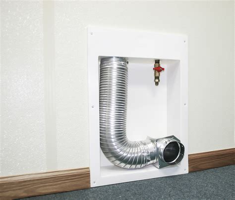 metal dryer box canada|wall mount dryer outlet box.